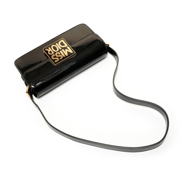 Christian Dior Black Miss Flap Bag - Picture 8 of 9